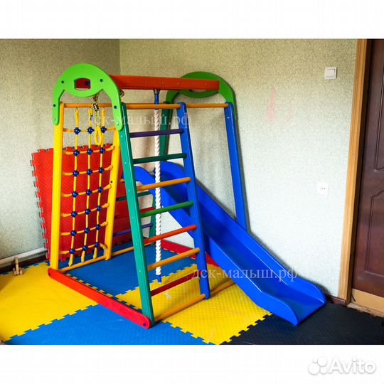 Спортивный комплекс Непоседа-4, с горкой