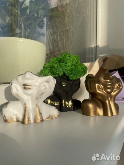 Силиконовый молд, форма для гипса Девушка