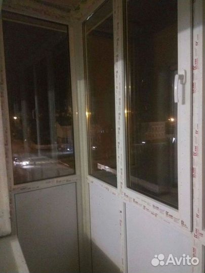 Балкон пластиковый французкое остекление