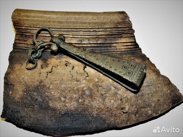 15-16 век. Щипчики-пинцет древней мордвы