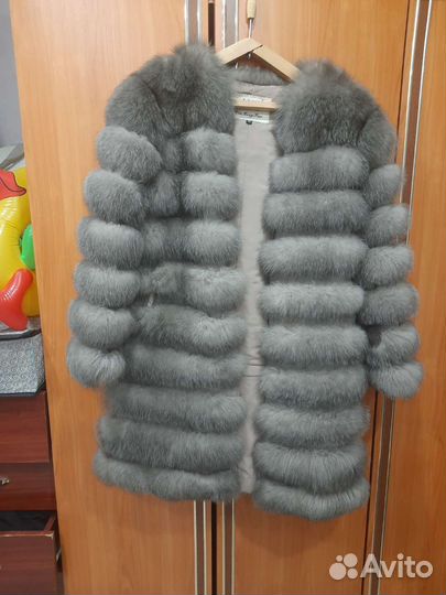 Шуба из песца