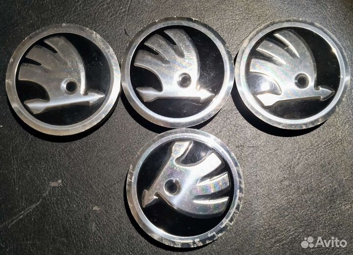 Колпачки на литые диски Шкода