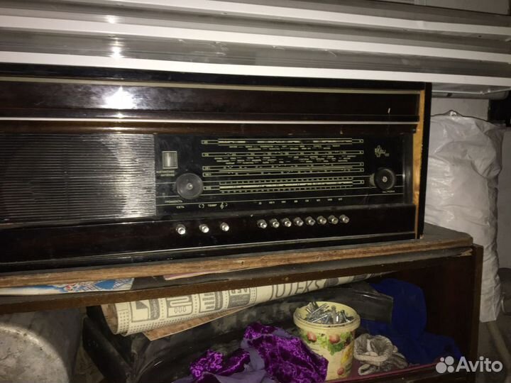 Винтажный проигрыватель урал 111