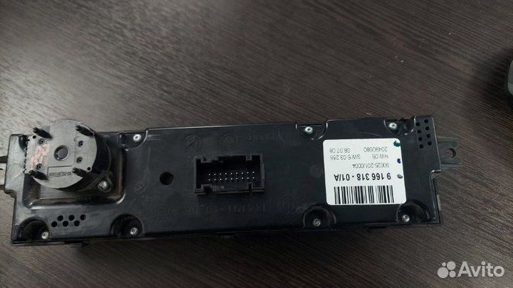 Блок управления климат-контролем Bmw X5 4.8I E70