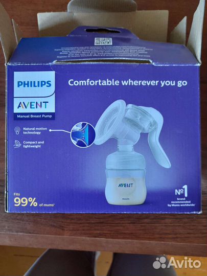 Молокоотсос avent ручной