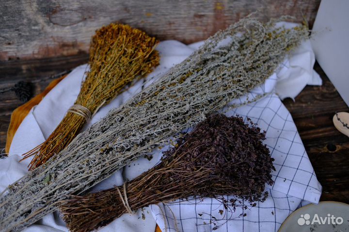 Душица зверобой полынь донник ромашка