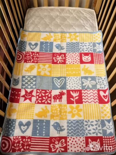 Одеяло детское хлопок klippan 70x90
