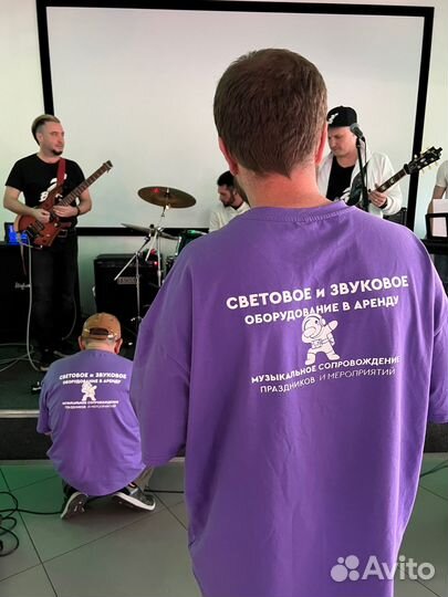 Аренда прокат звука и света, кавер-группа