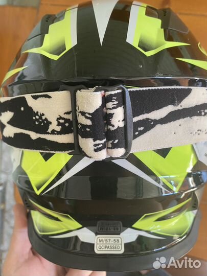 Мотошлем кроссовый