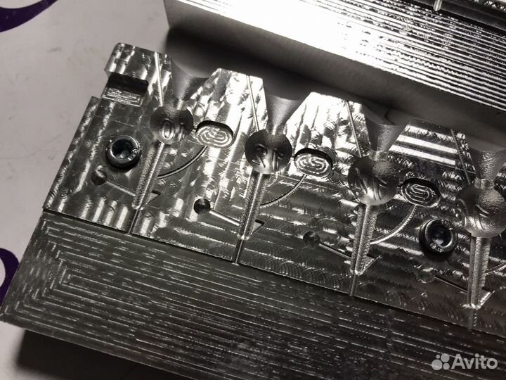 Форма чпу для литья джиг-головок (10-20 г)