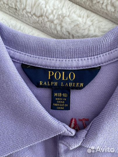 Поло Polo Ralph lauren р. 8-10 лет