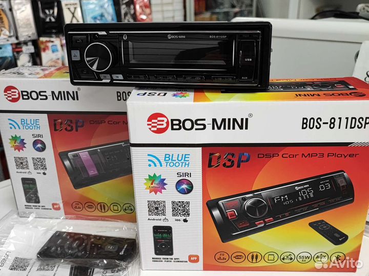 Магнитола Bos-mini с DSP 811-813