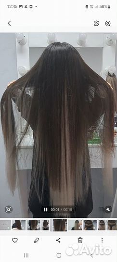 Афро наращивание волос. Скрытое окрашивание