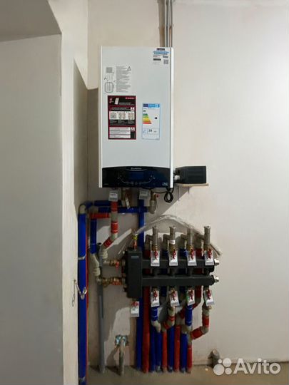 Монтаж отопление и водоснабжение под ключ
