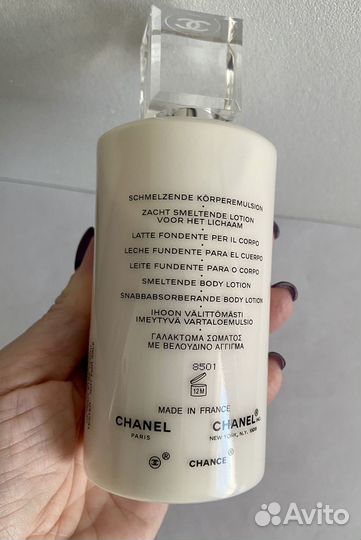 Chanel Chance лосьон для тела