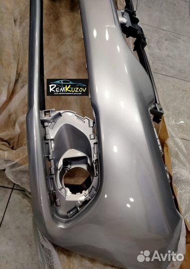 Бампер Рено Логан 2 /Sandero цвет (TED69) Gris