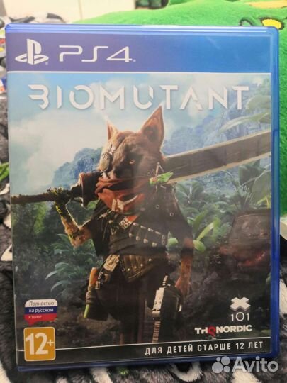 Игра biomutant для ps4