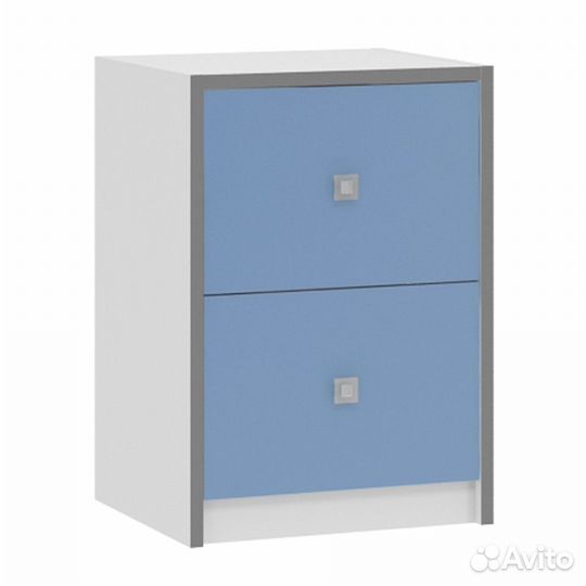 Тумба 24.3 Дельта-Сильвер белый