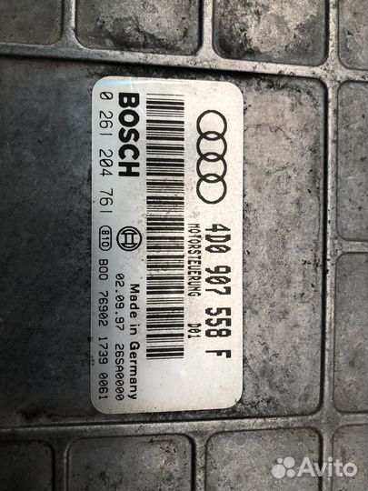 Блок управления двигателем Audi a8 d2 4.2