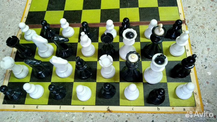 Шахматы карболитовые СССР