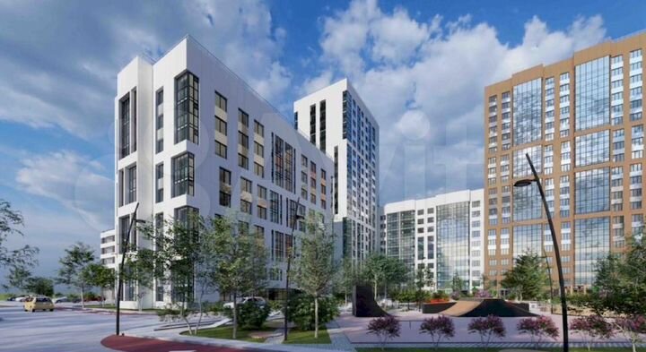 1-к. квартира, 36 м², 16/20 эт.