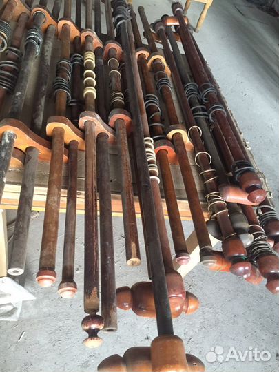 Старинные, деревянные гардины (карнизы) СССР