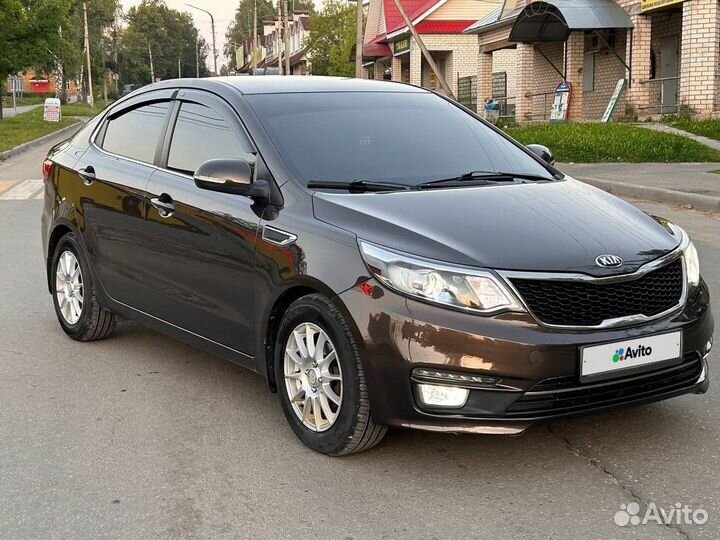 Kia Rio 1.6 МТ, 2016, 115 900 км