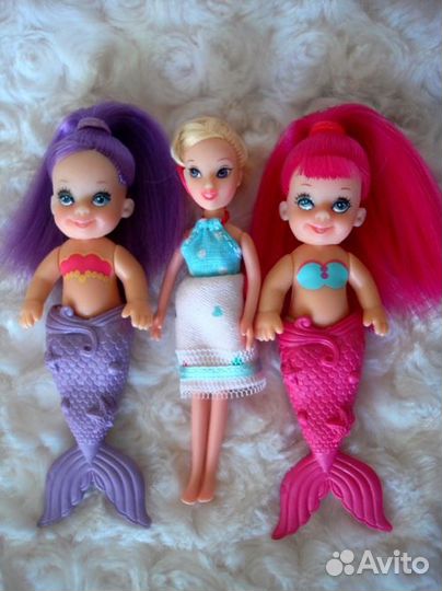 Куклы. Ариэль. Винкс. Флоковые игрушки