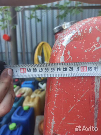 Топливный бак алюминиевый 350 литров scania