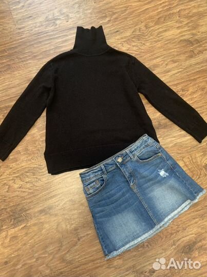 Юбка джинсовая