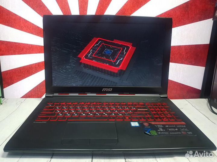 Ноутбук MSI GL62M игровой