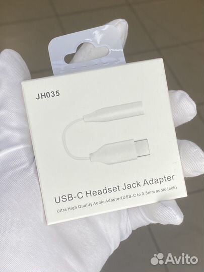 Переходник с type-c на aux