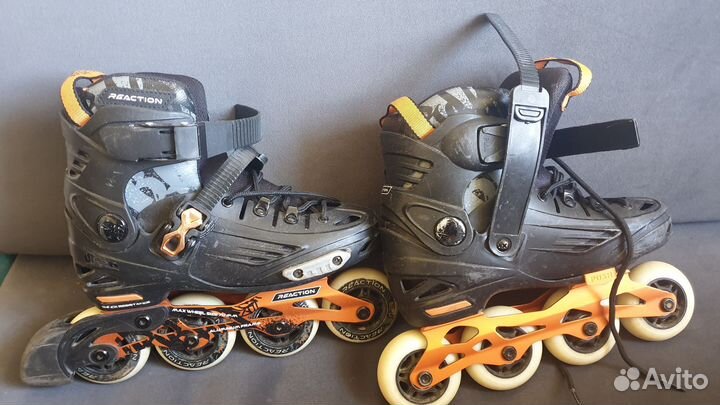 Ролики детские раздвижные 32-35