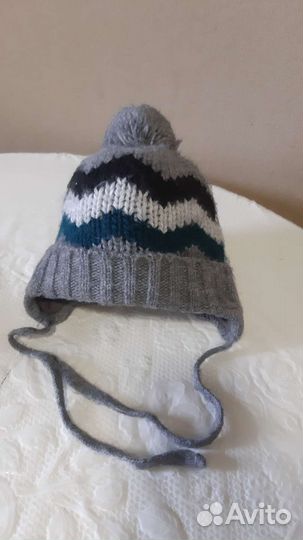 Шапочка для мальчика, р. 44-46