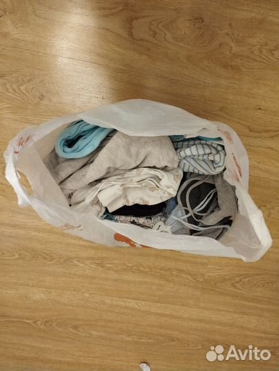 Детская одежда пакетом бесплатно