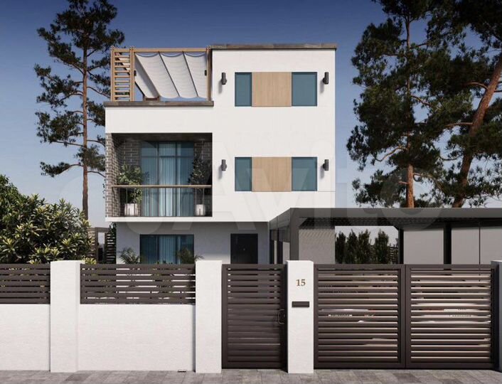 Дом 200 м² на участке 4 сот.