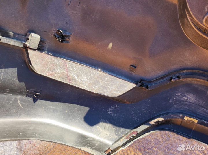 Задний бампер Kia rio 4 X-Line 2017-2020г