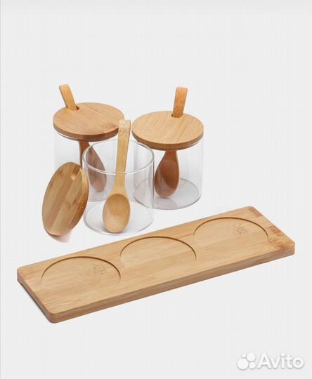 Набор банок для специй