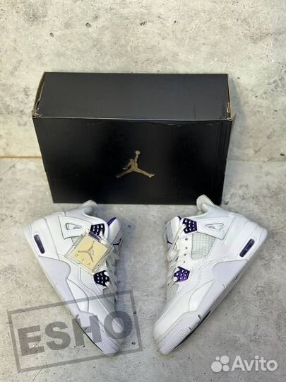 Nike Air Jordan 4 Metallic Purple