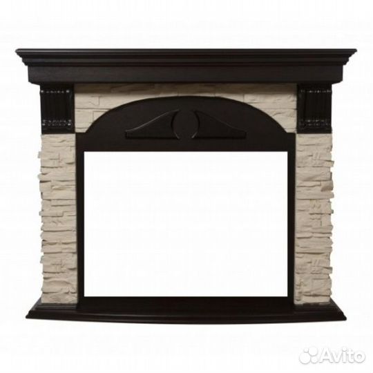 Портал Torre25S камень белый,шпон темный дуб