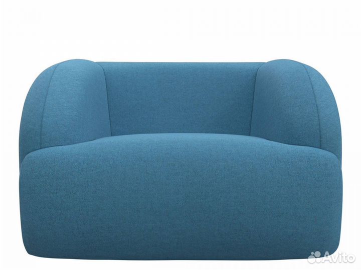 Кресло Лига-041, рогожка, амур голубой. Москва