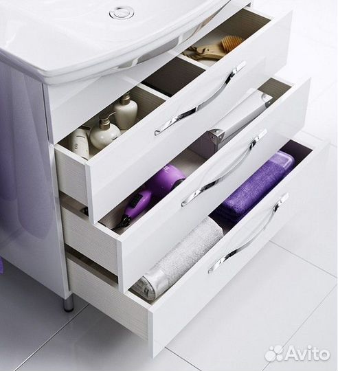 Мебель для ванной Aqwella Аллегро 85 напольная