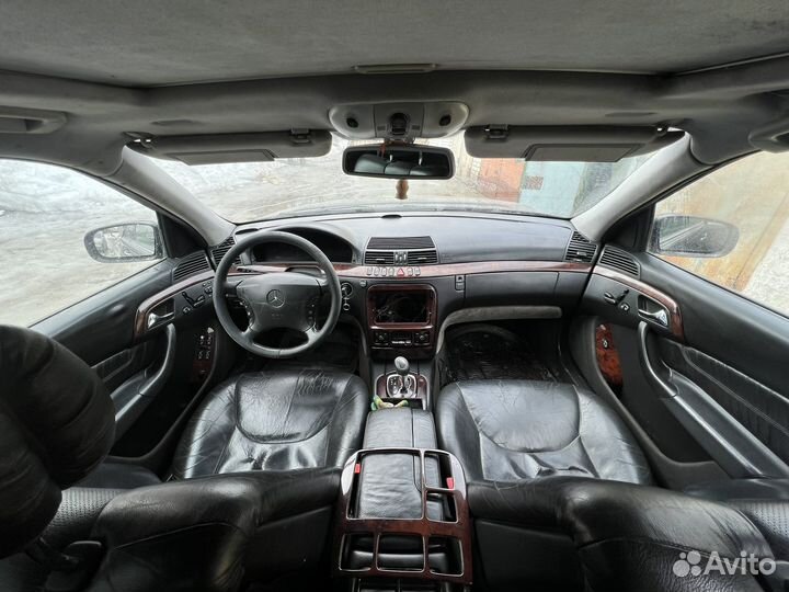 Разбор Mercedes W220 S320