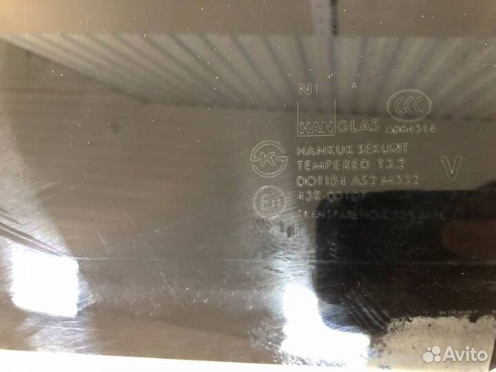 Стекло двери задней левой Nissan Almera Classic B1