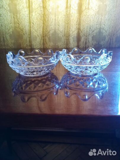 Ваза хрустальная