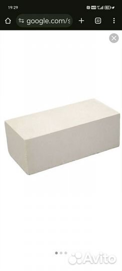 Кирпич силикатный белый бу