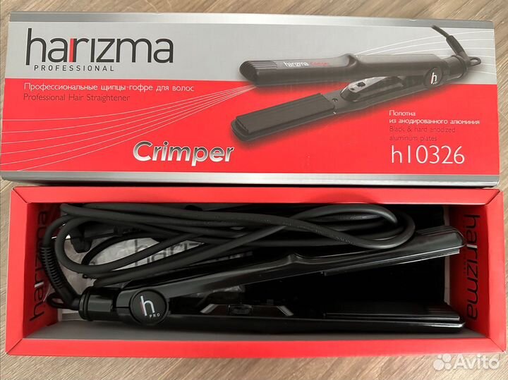 Щипцы гофре harizma