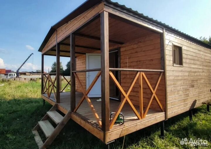 Баня двухмодульная 6х4,8 BY-4140