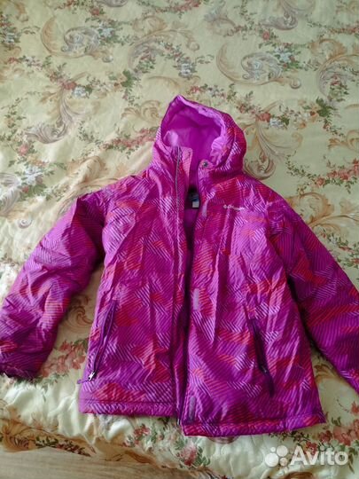 Куртка columbia на девочку 10-12лет