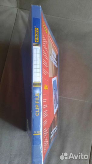 Папка proff с пружинным скоросшивателем